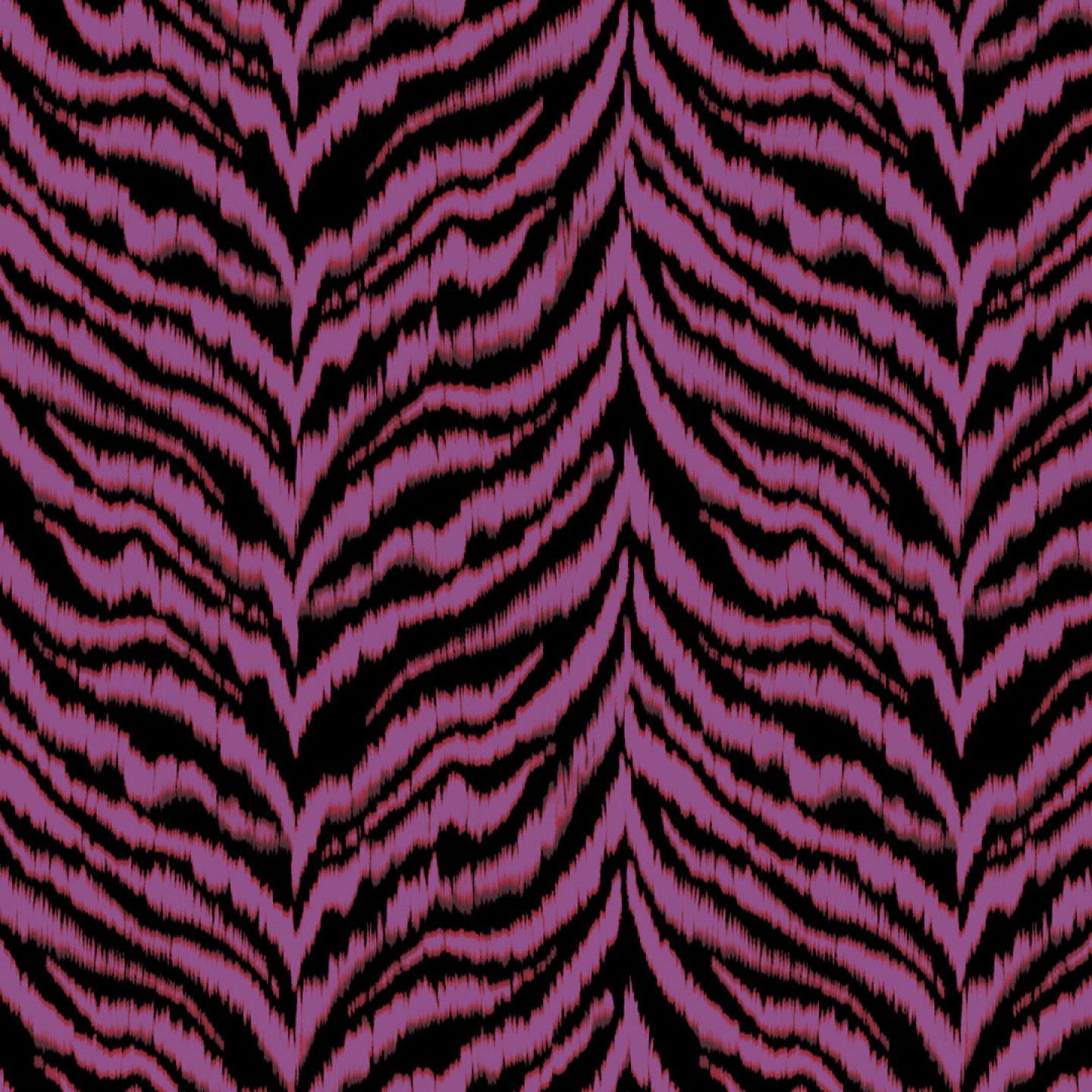 Jersey Polyester à imprimé tigre Violet
