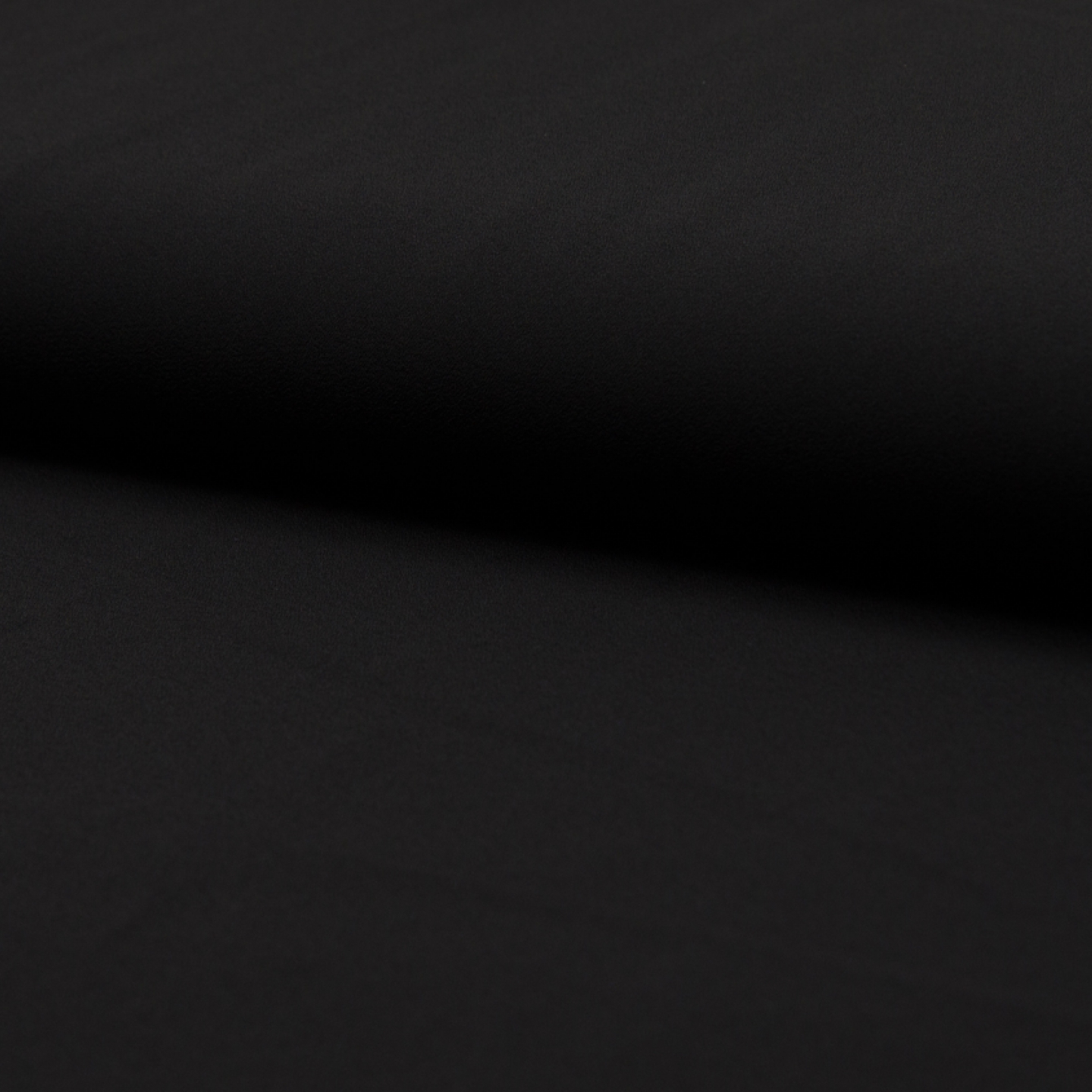 Double crpe Georgette Noir