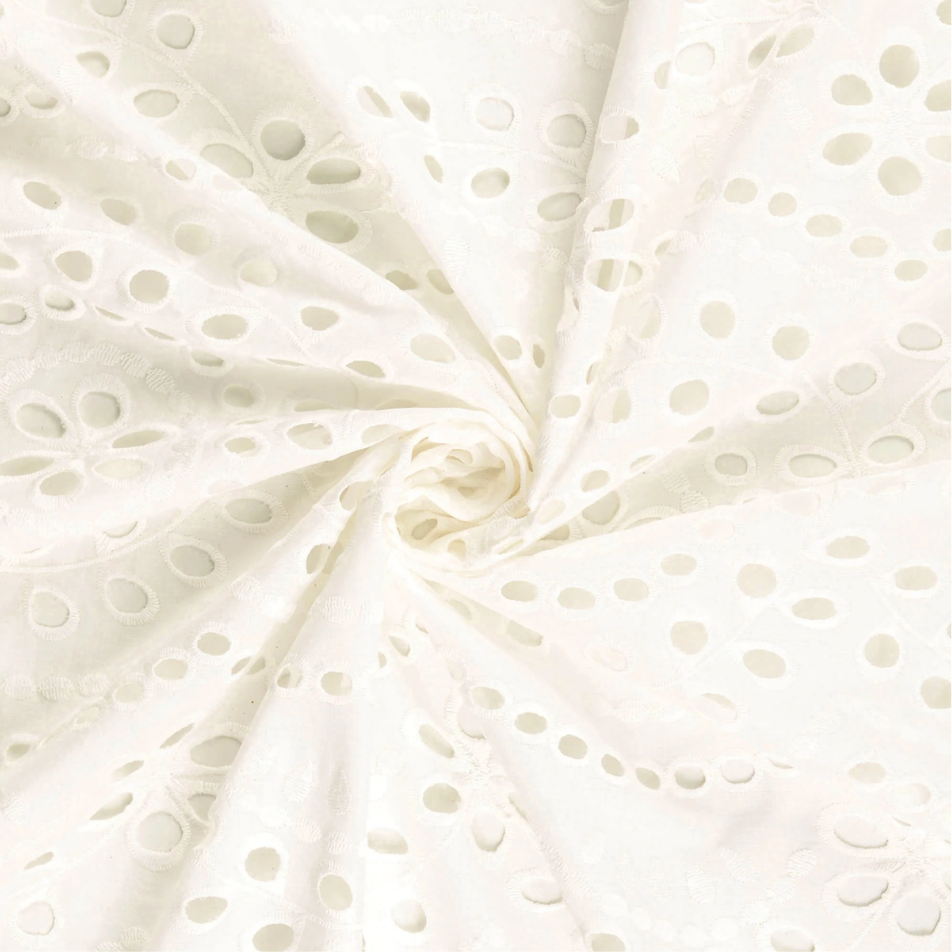 Broderie Anglaise Ninon Blanche