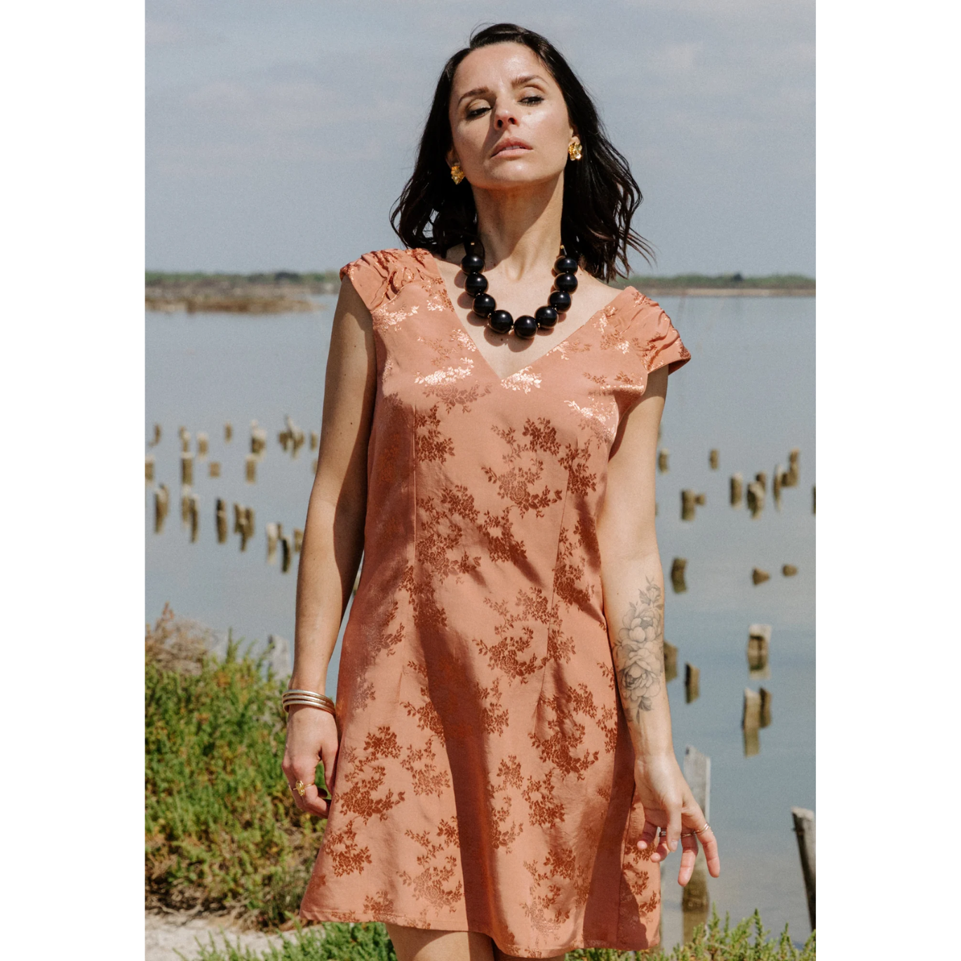 Patron de Blouse Robe Pétula de Maison Fauve du 34 au 52