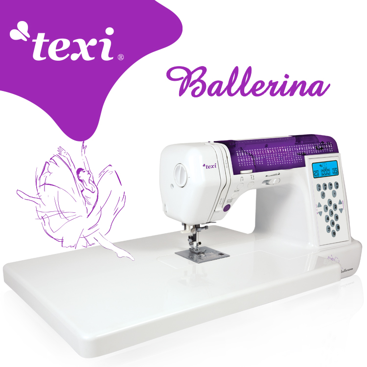 Machine à coudre électronique Texi Ballerina