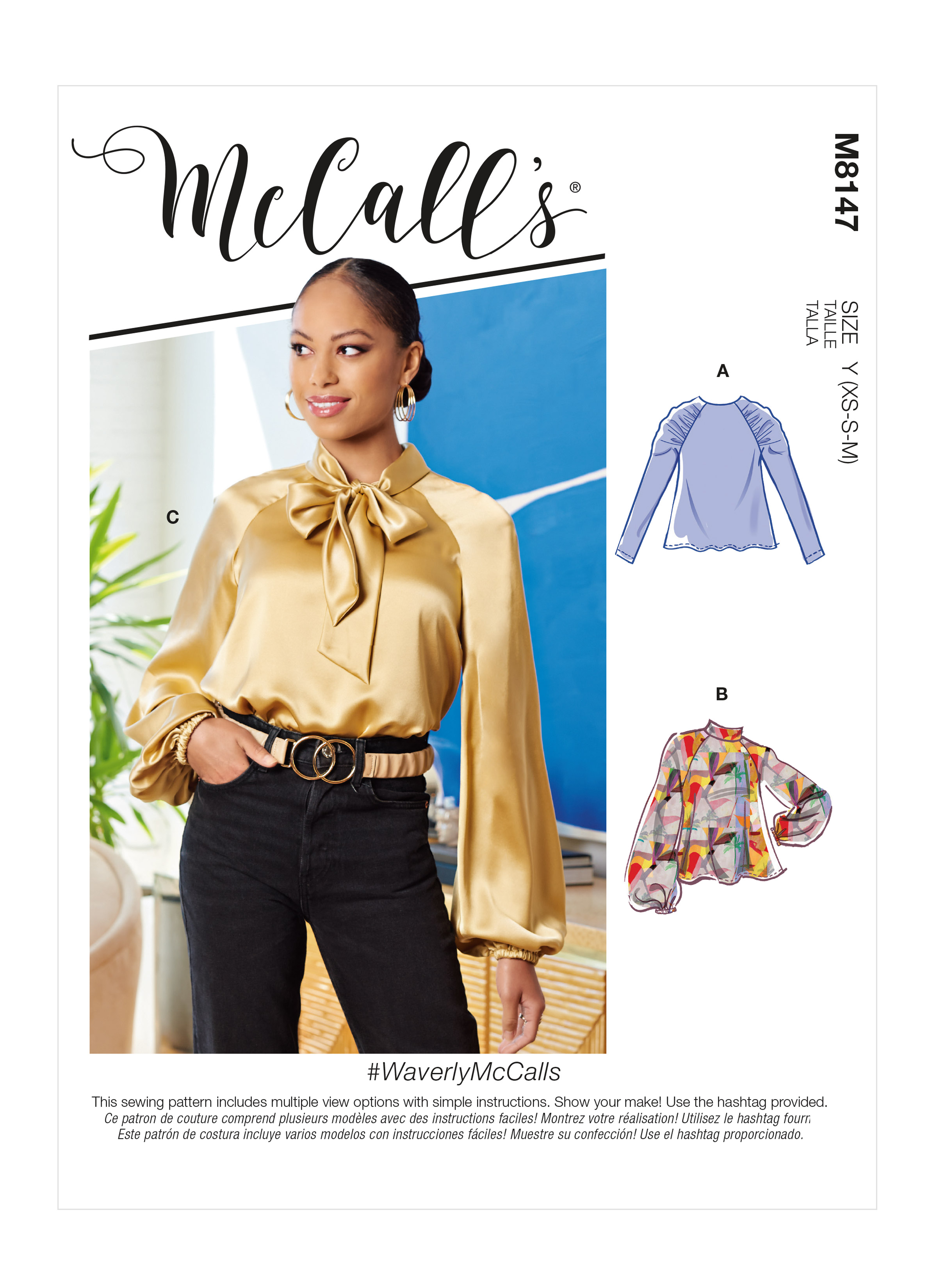 Patron de chemisier - McCall's #M8147