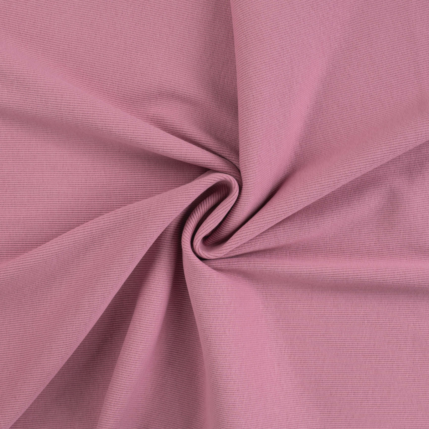 Tissu Bord Côte Vieux Rose