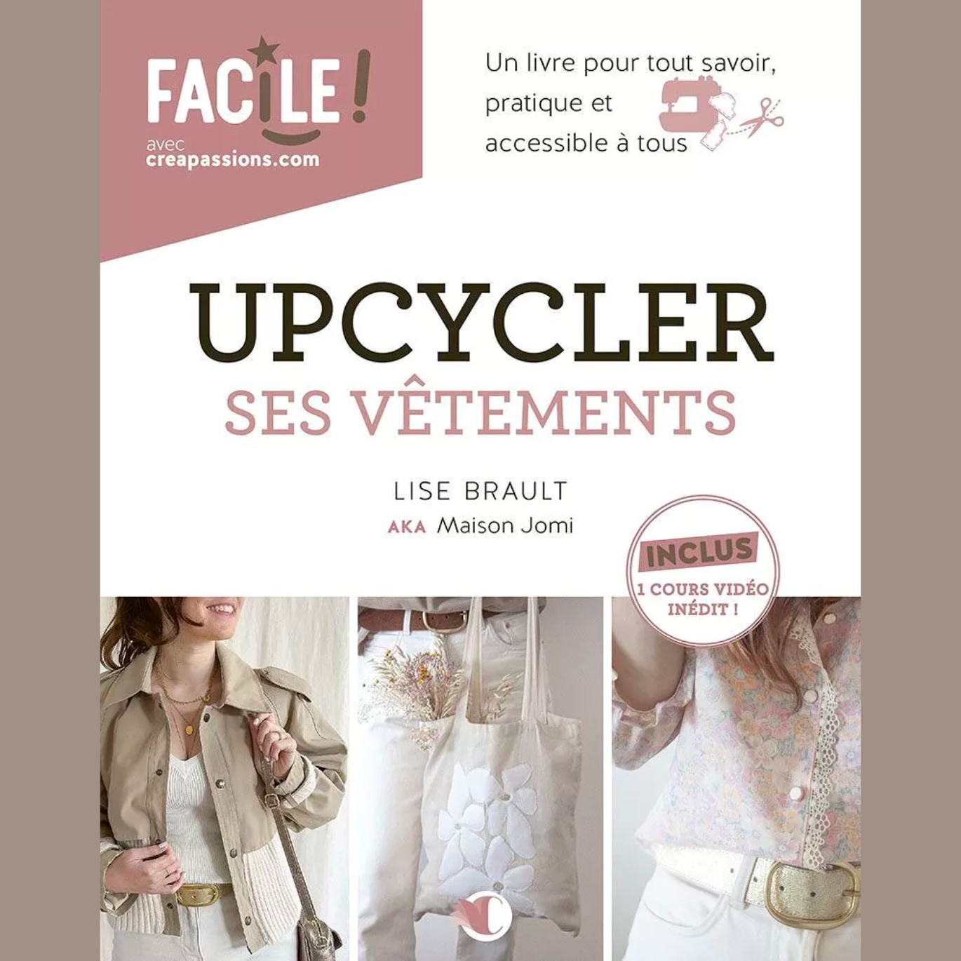 Livre "Upcycler ses vêtements" par Lise Brault