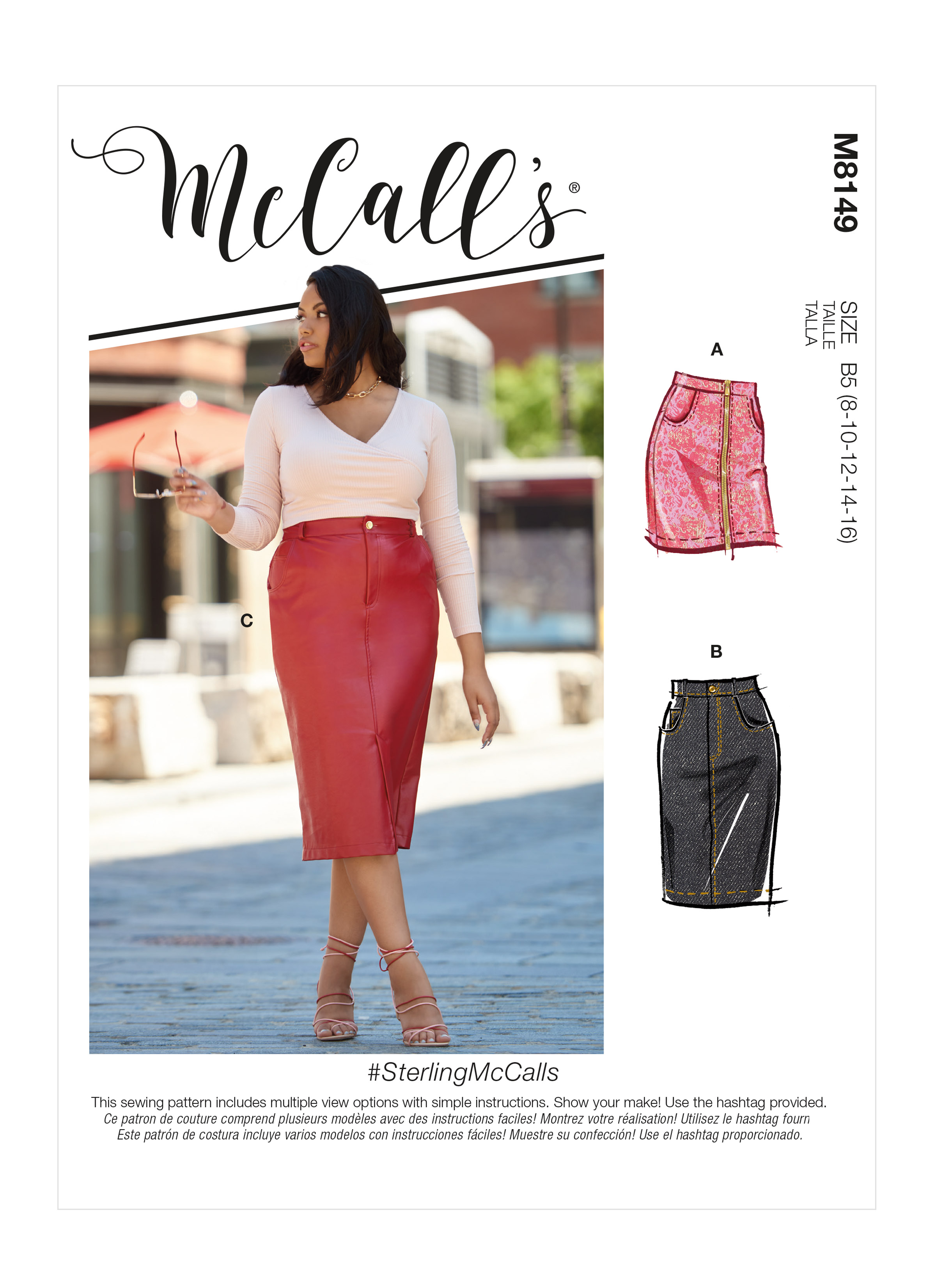 Patron de jupe - McCall's #M8149