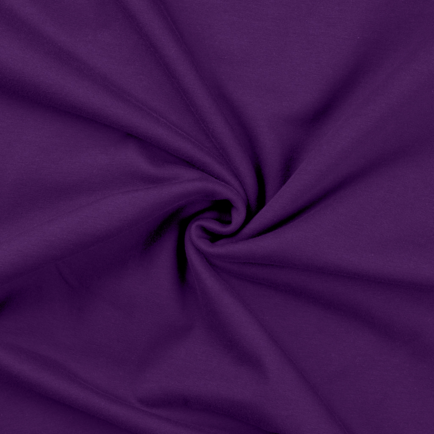 Tissu Sweat lger French Terry Violet Profond