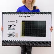 Kit de découpe TEXI CRAFT BLACK 90 x 60 cm
