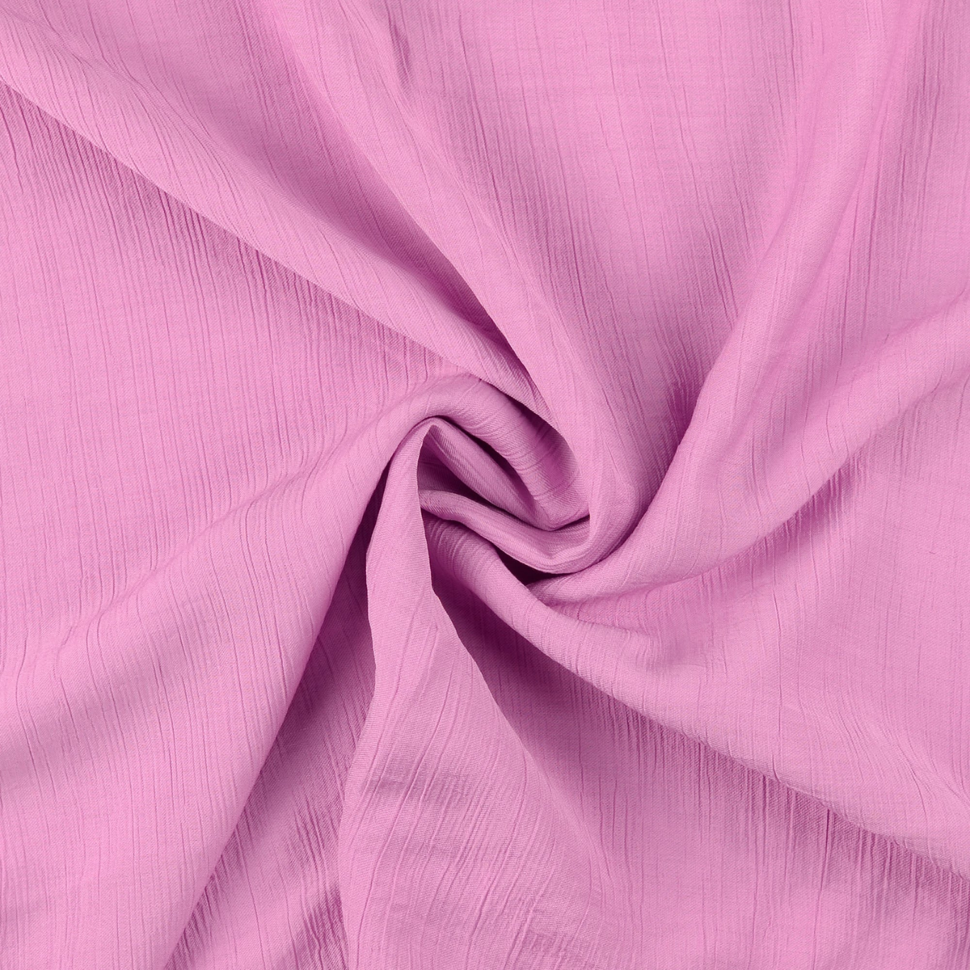 Viscose froissée rose