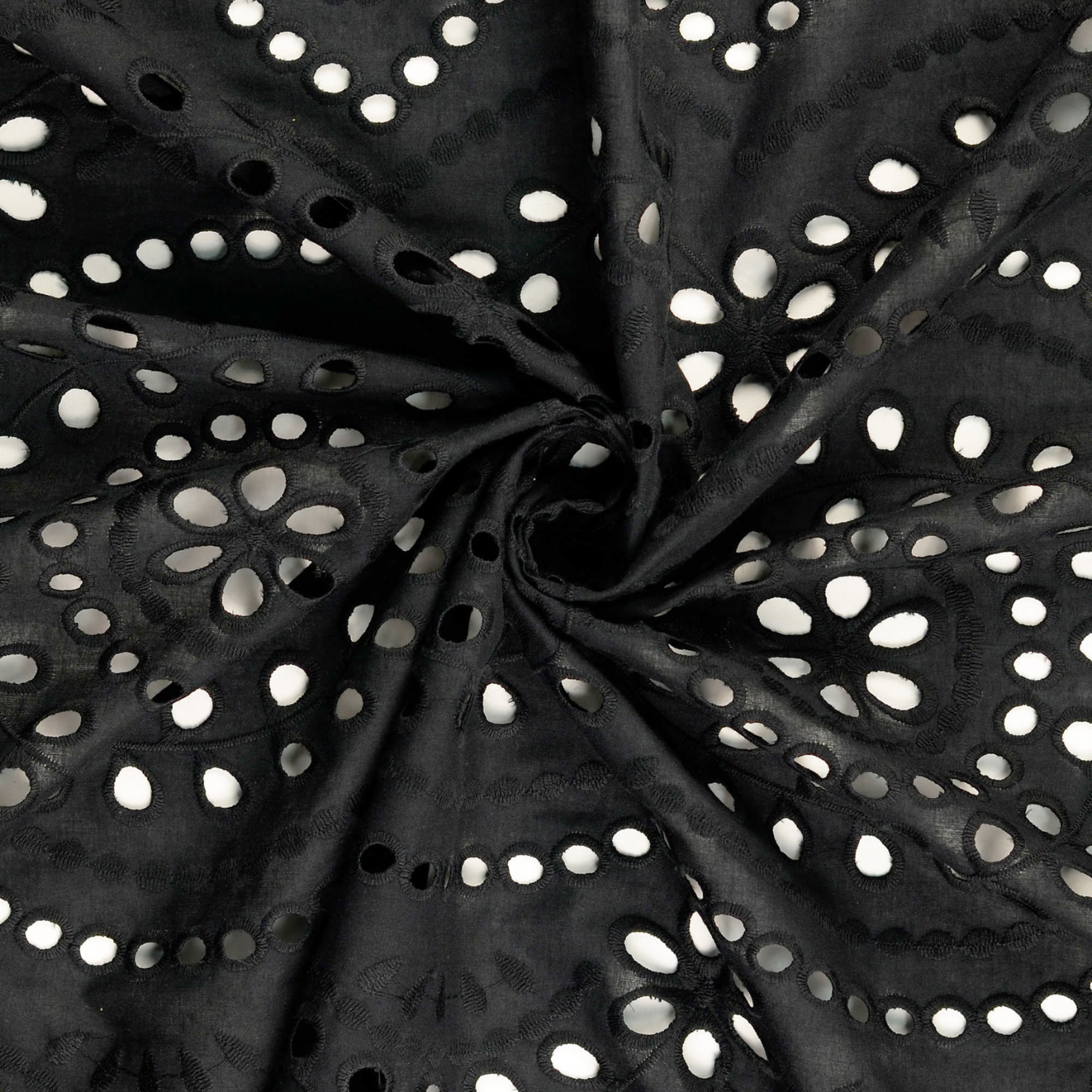 Broderie Anglaise Ninon Noir