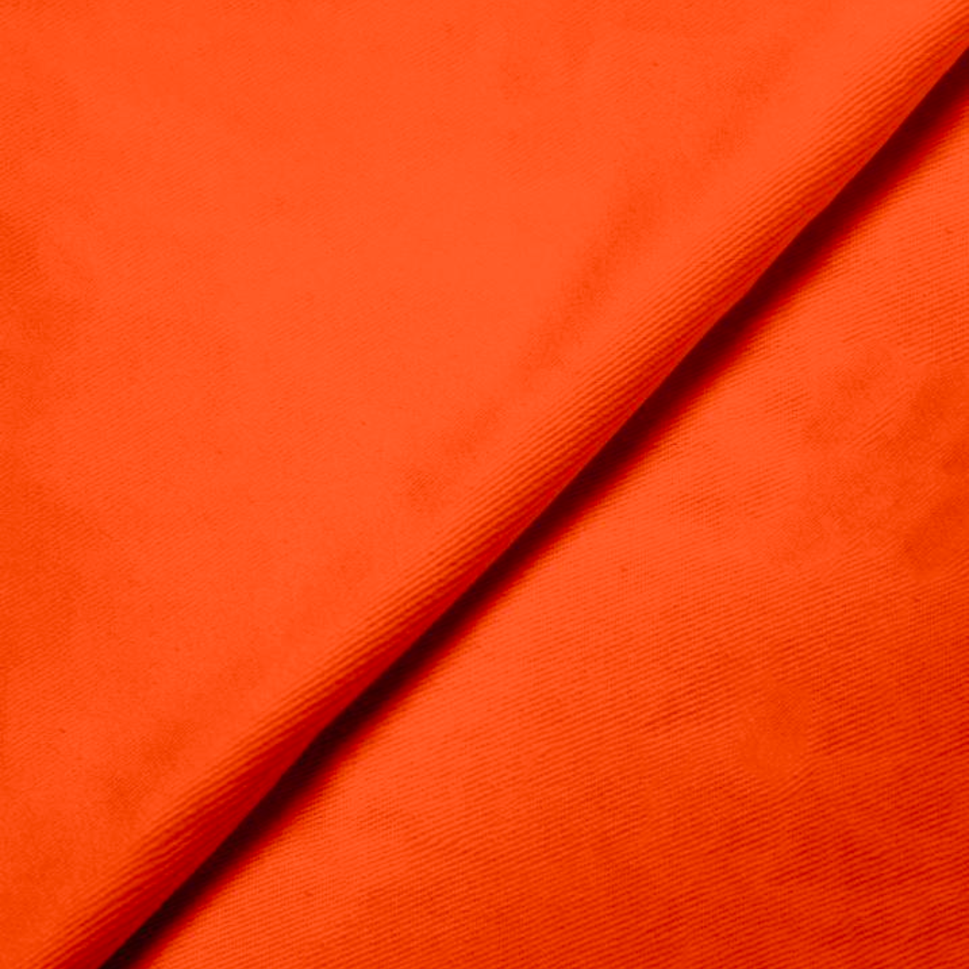 Tissu Gabardine Tangerine