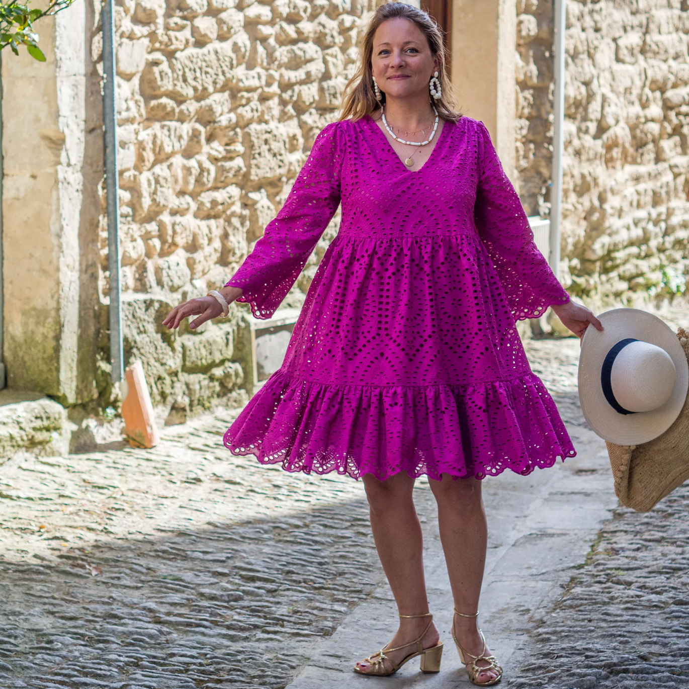Patron Blouse et Robe "Augustine" de Ma Petite Fabrique du 32 au 48