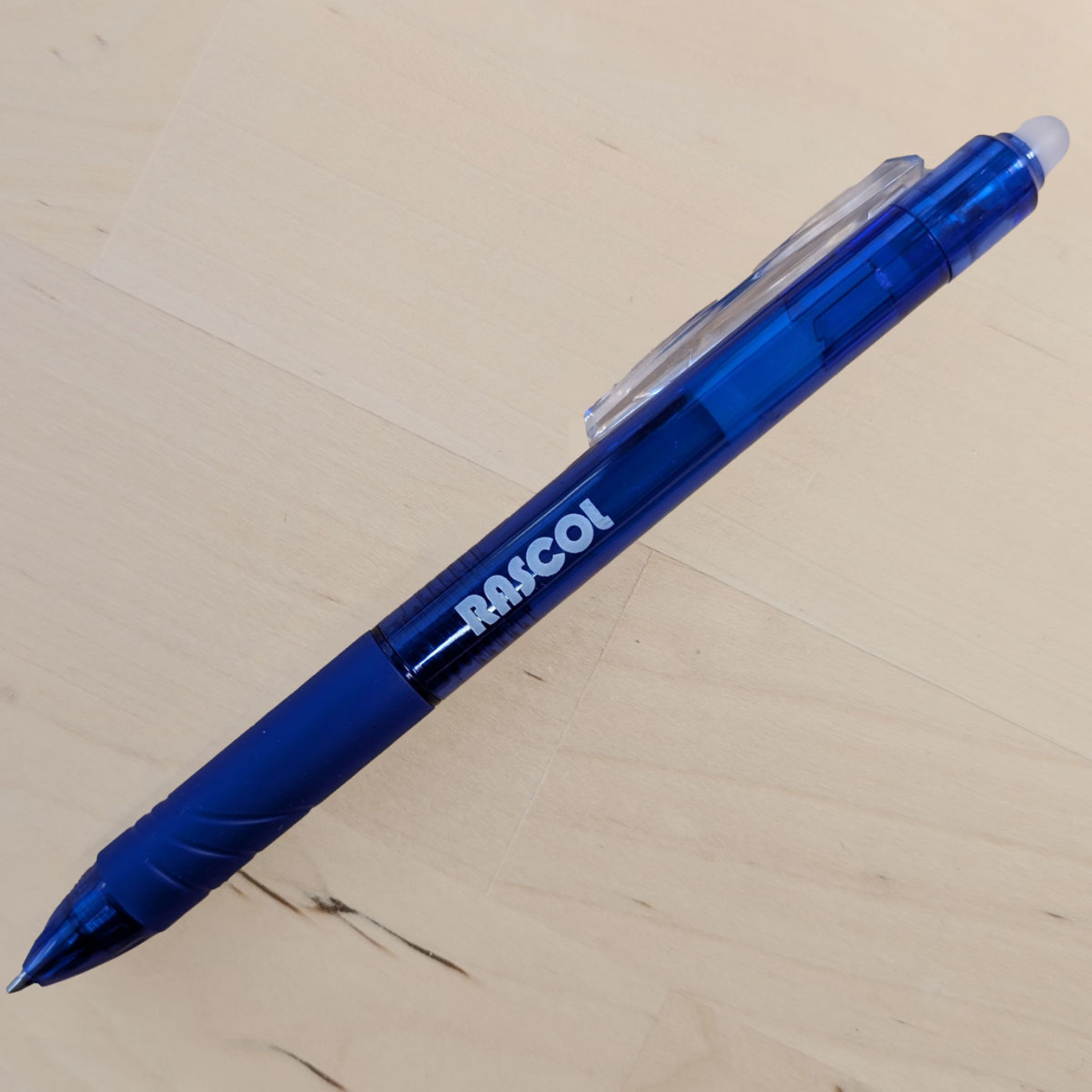  Stylo effaçable à la chaleur bleu - Rascol