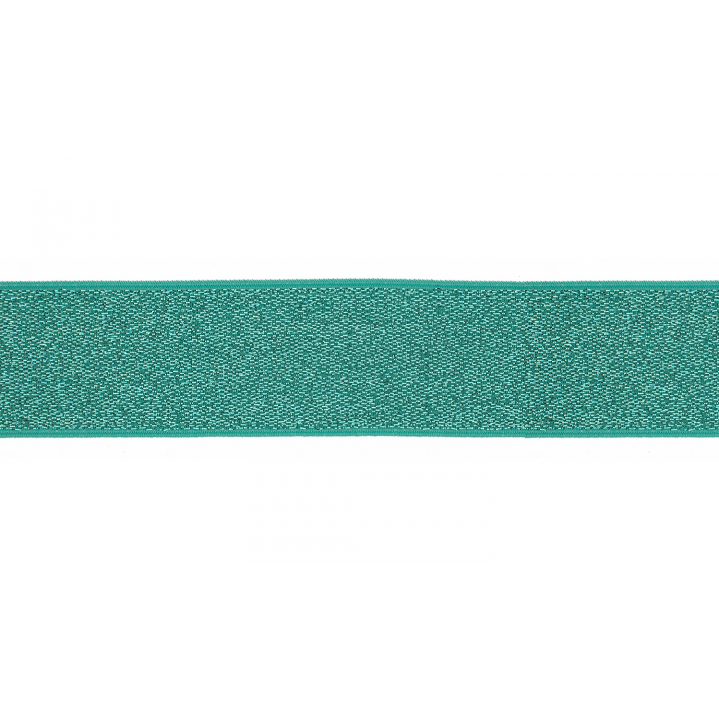 Elastique Menthe Lurex - 40 mm x 1m