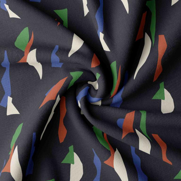 Viscose "Kuzee" Noir