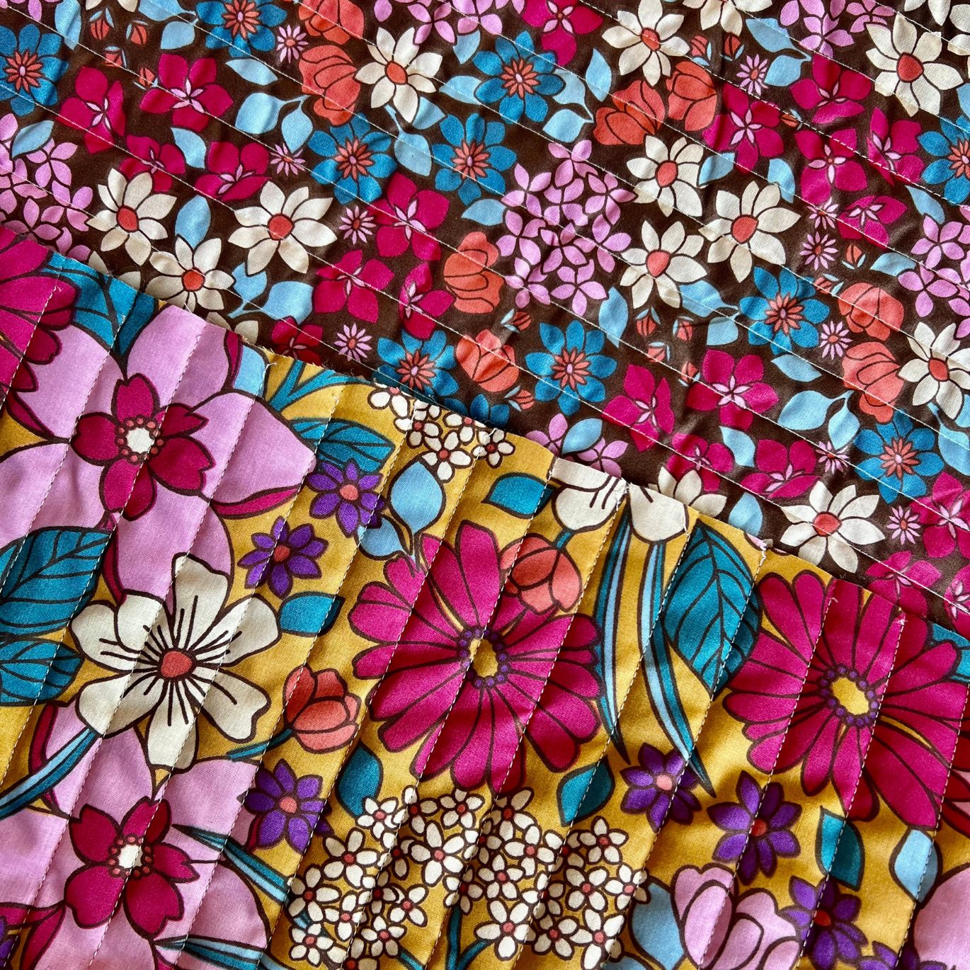 Tissu Coton Matelassé Vertical William
