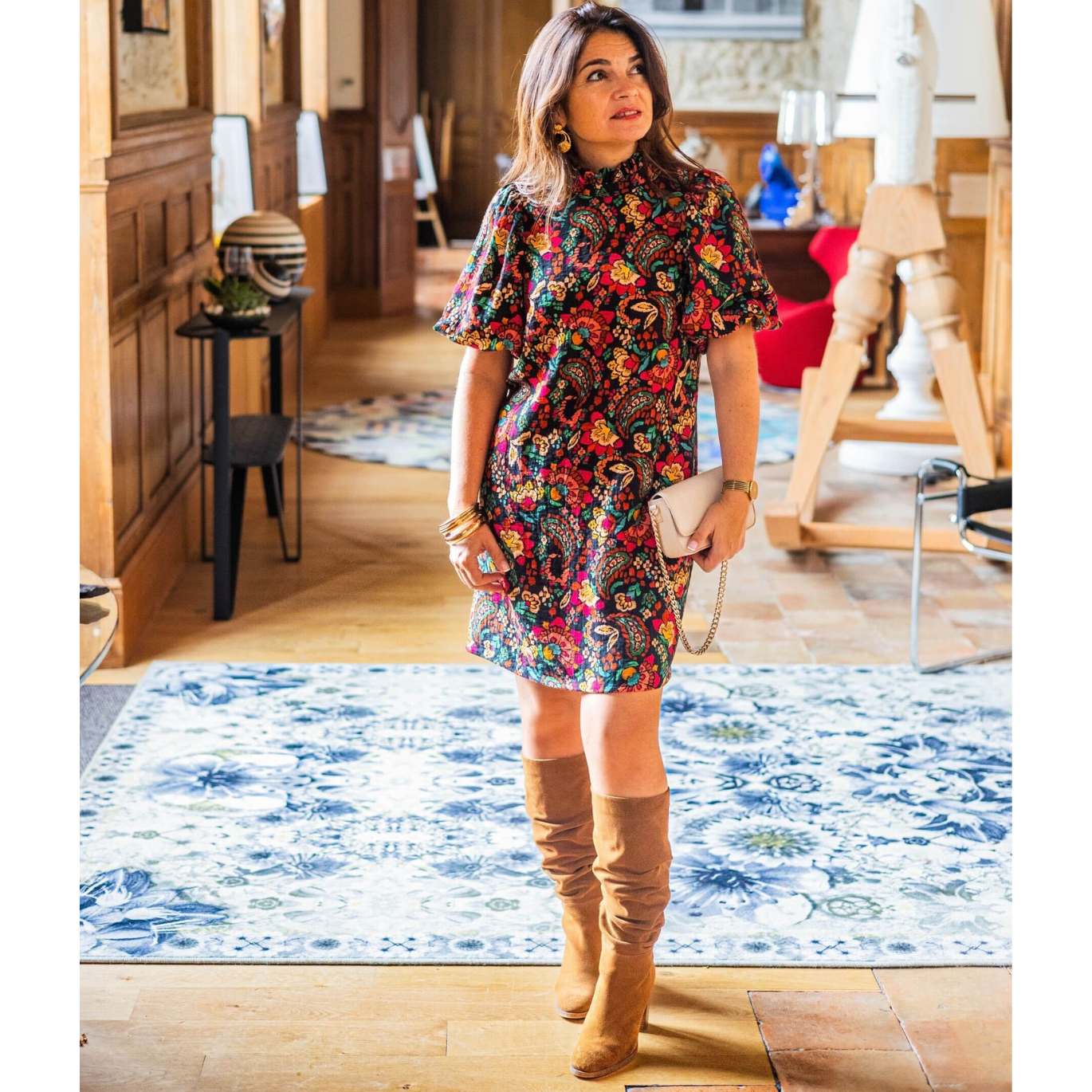 Patron de Blouse et Robe Anaïs de Clématisse Pattern du 34 au 52