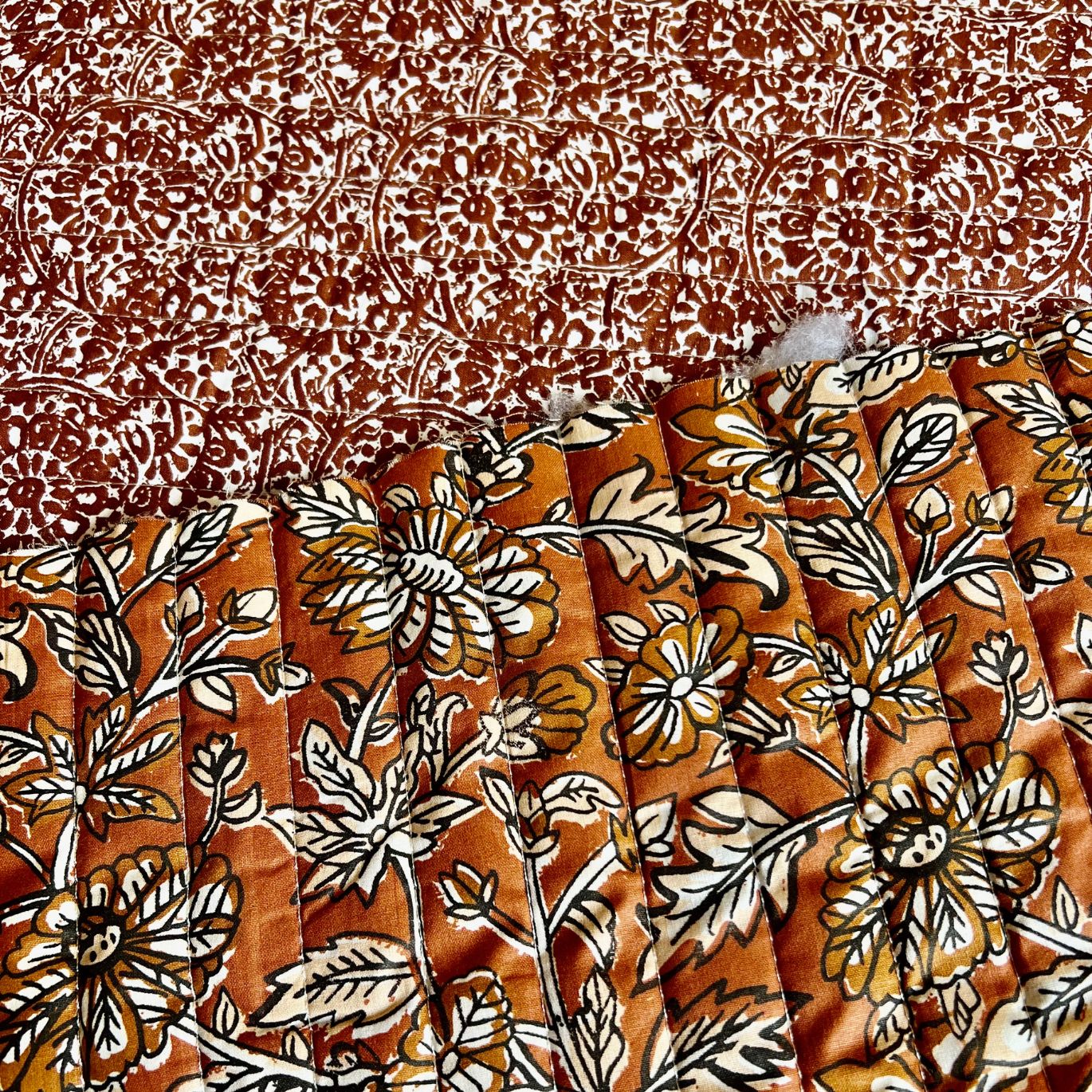 Tissu Coton Matelassé Vertical Keraza
