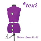 Mannequin de couture TEXI réglable de la taille 42 à 48