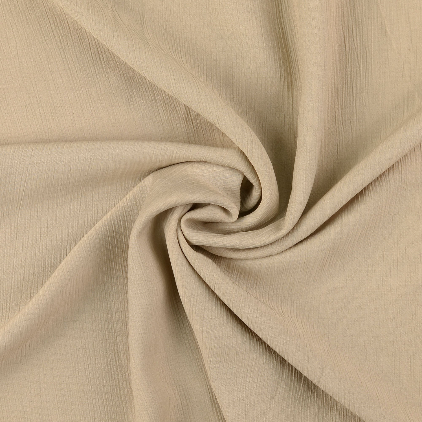 Viscose froissée sable