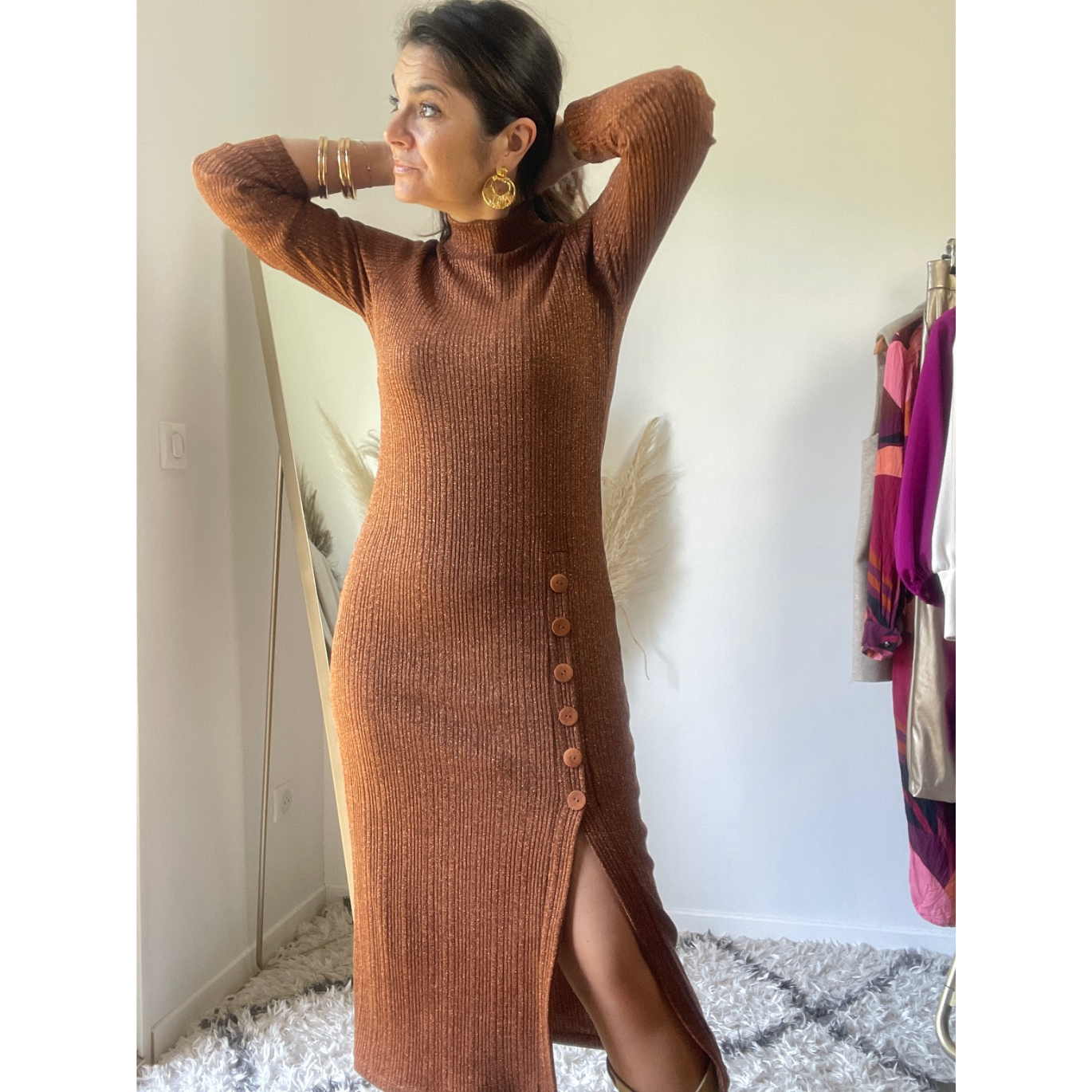 Patron de Pull et Robe Mayaline de Clématisse Pattern du 34 au 52