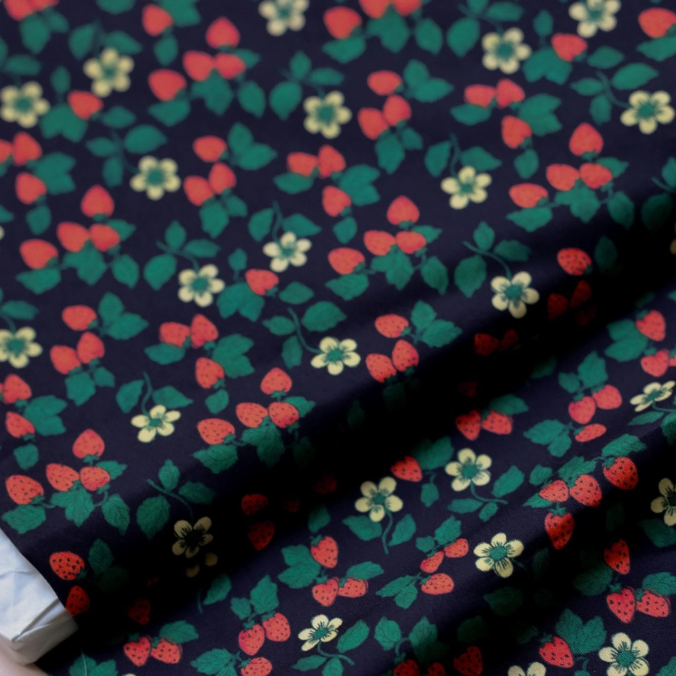 Satin de Coton "Mara des bois" par Lise Tailor