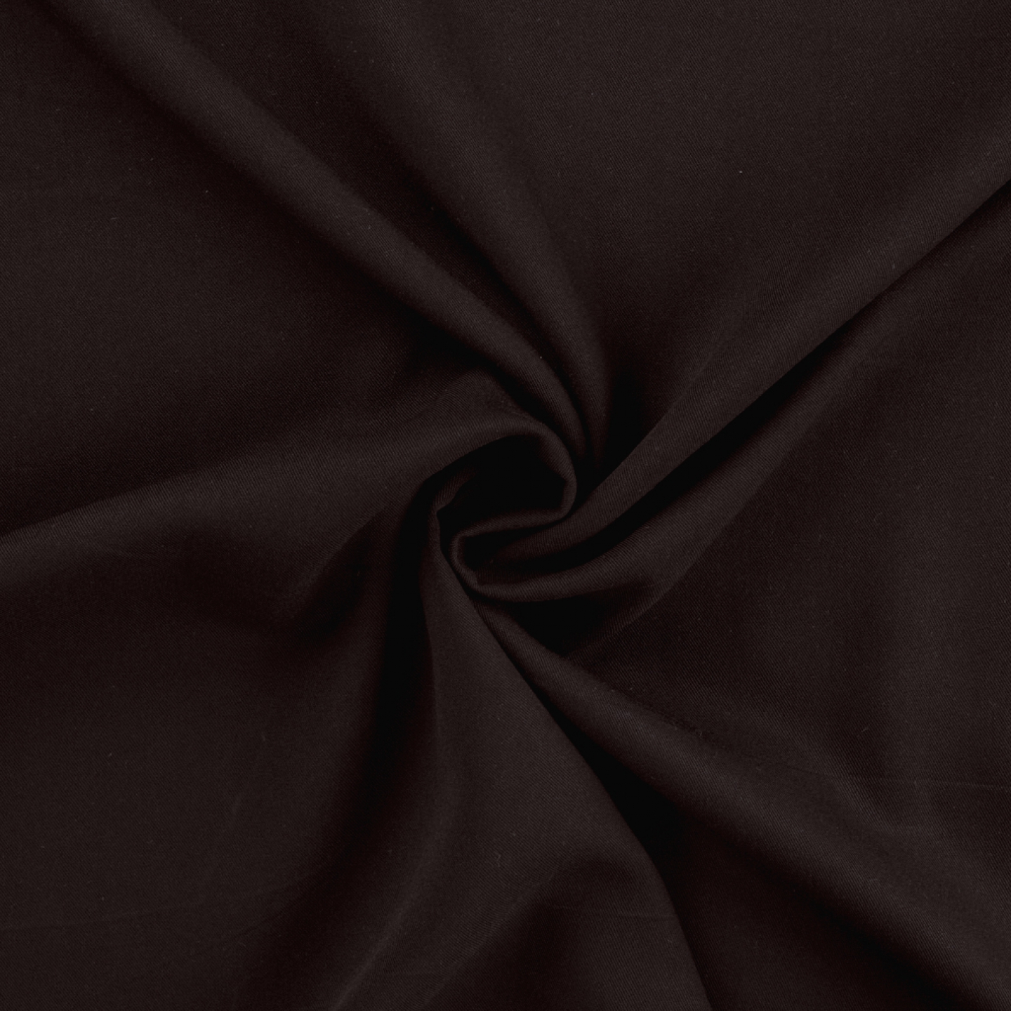 Viscose unie Marron Foncé