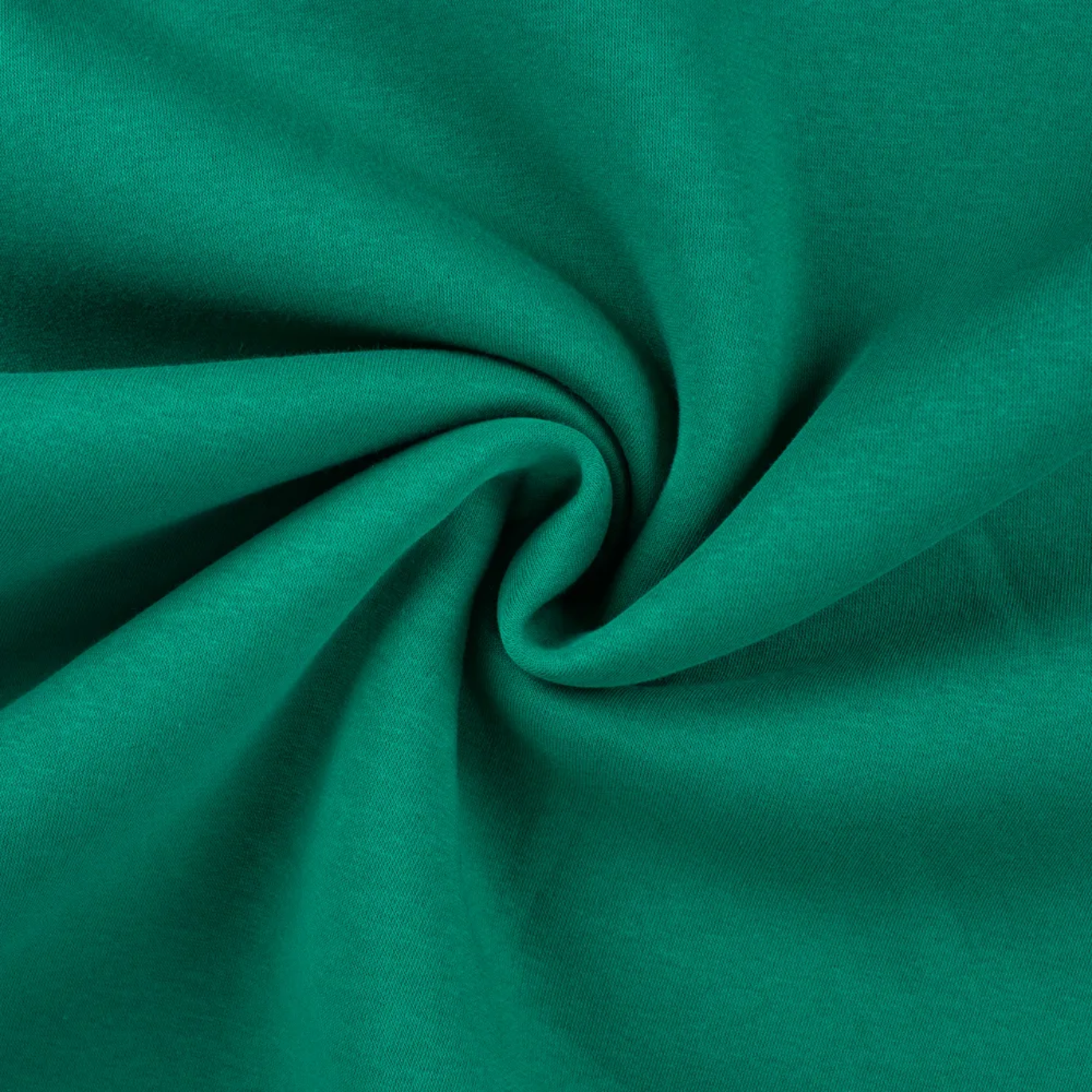 Tissu Molleton Jogging Coton Vert Gazon