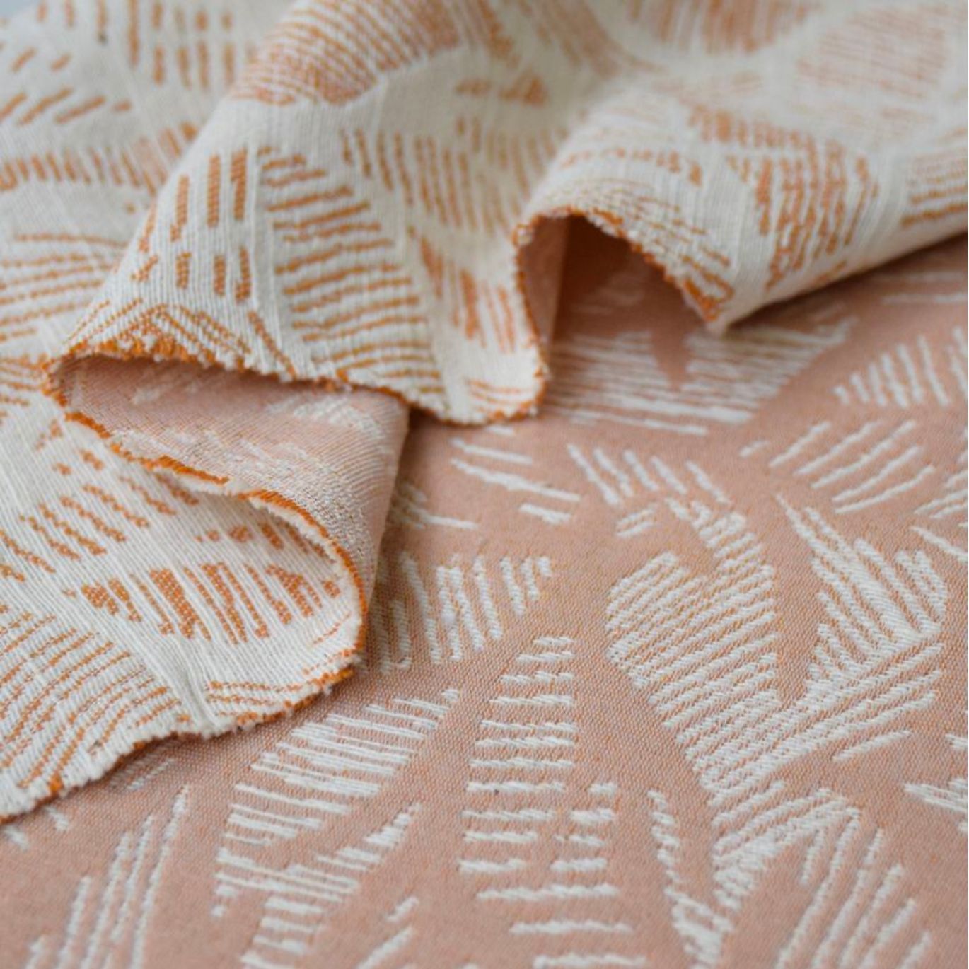 Tissu jacquard Cousette "Summer Shade" Piel