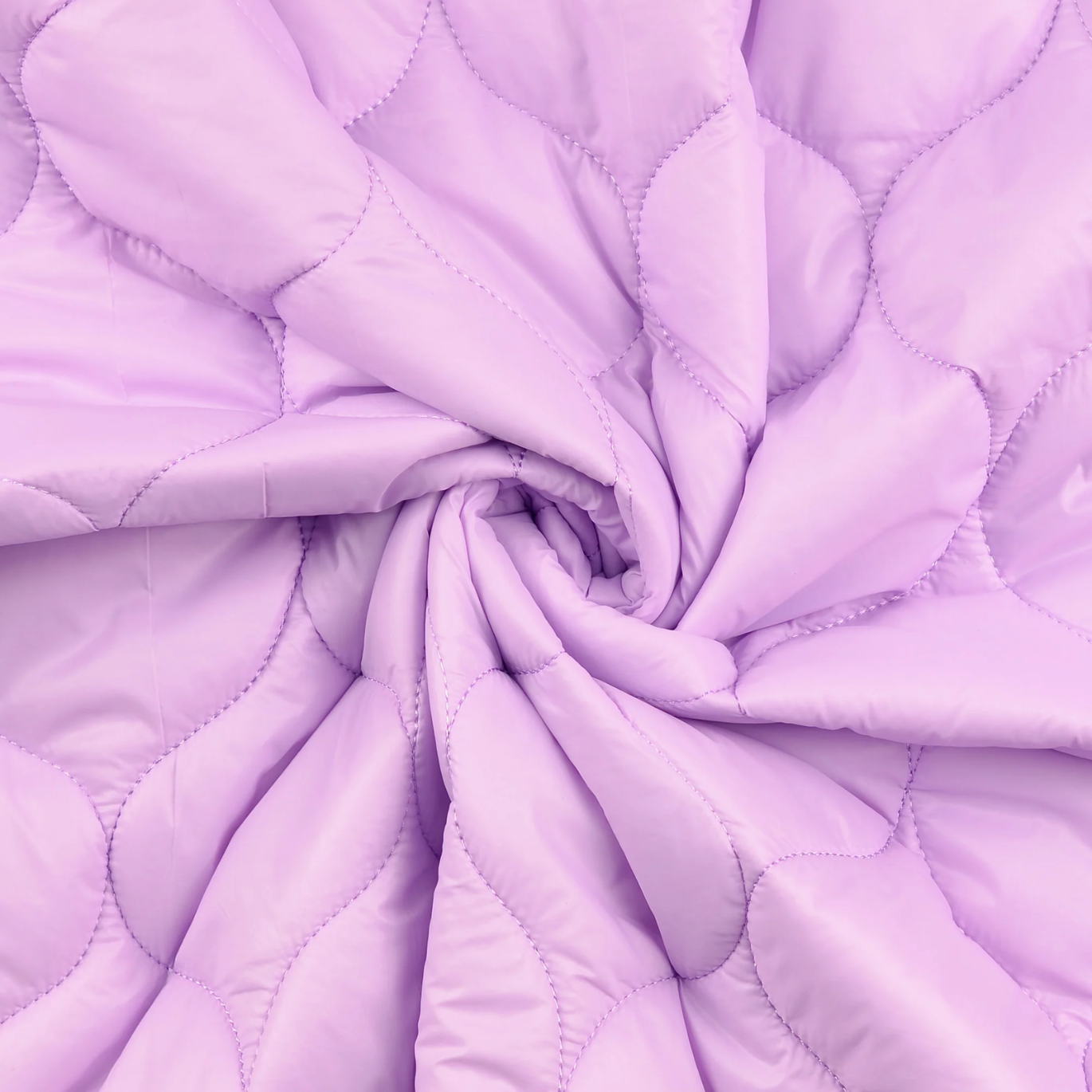 Tissu Matelassé Doudoune Uni Léonie Lilas