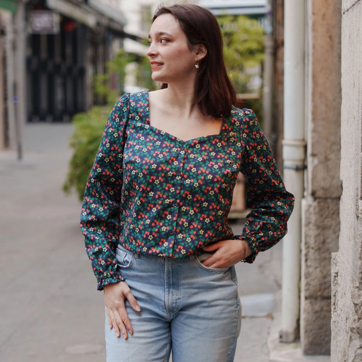 Patron Blouse Mara de Lise Tailor de la taille 34 au 52