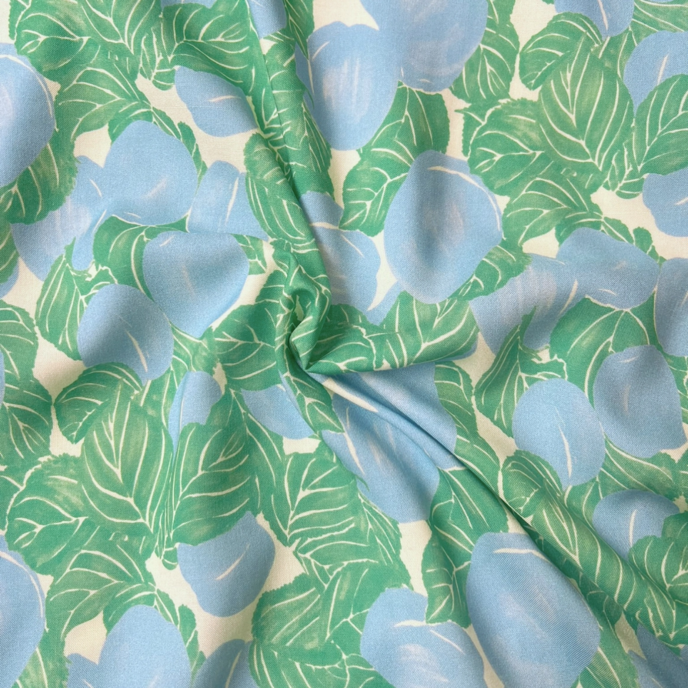 Tissu viscose "Au Verger " par Cousette