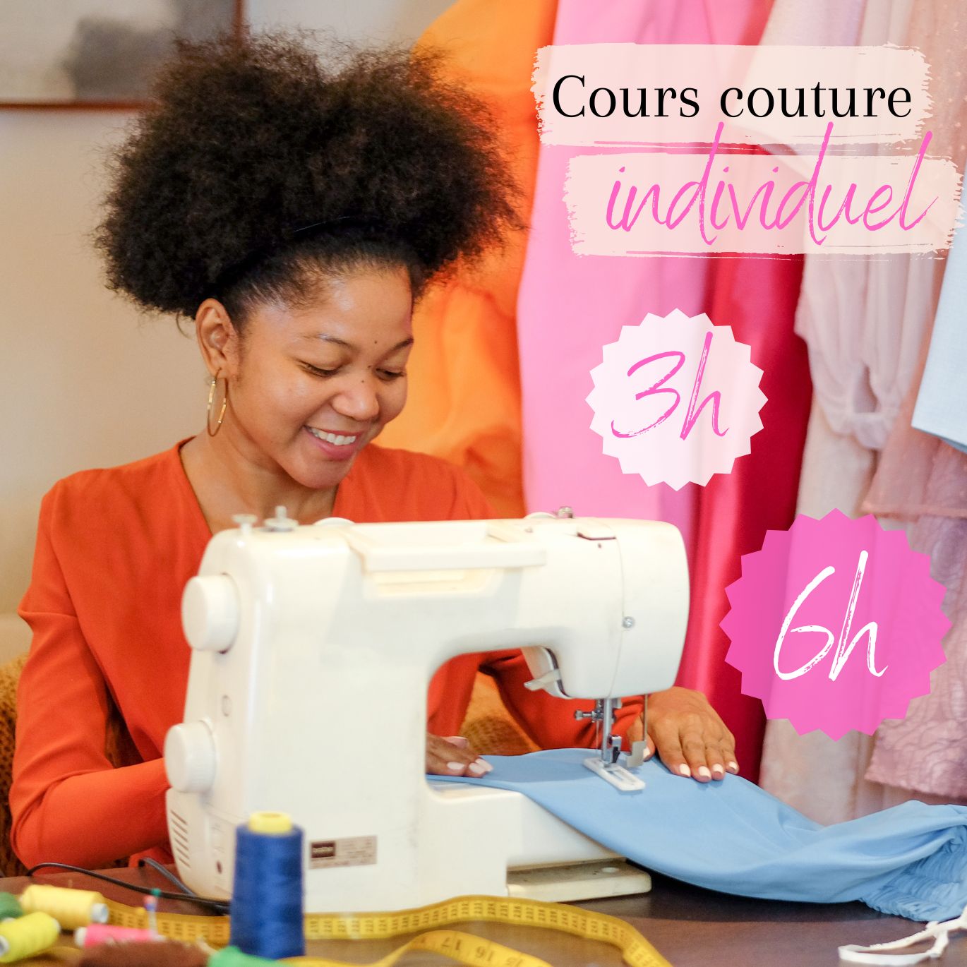 Cours de couture individuel - thématique au choix