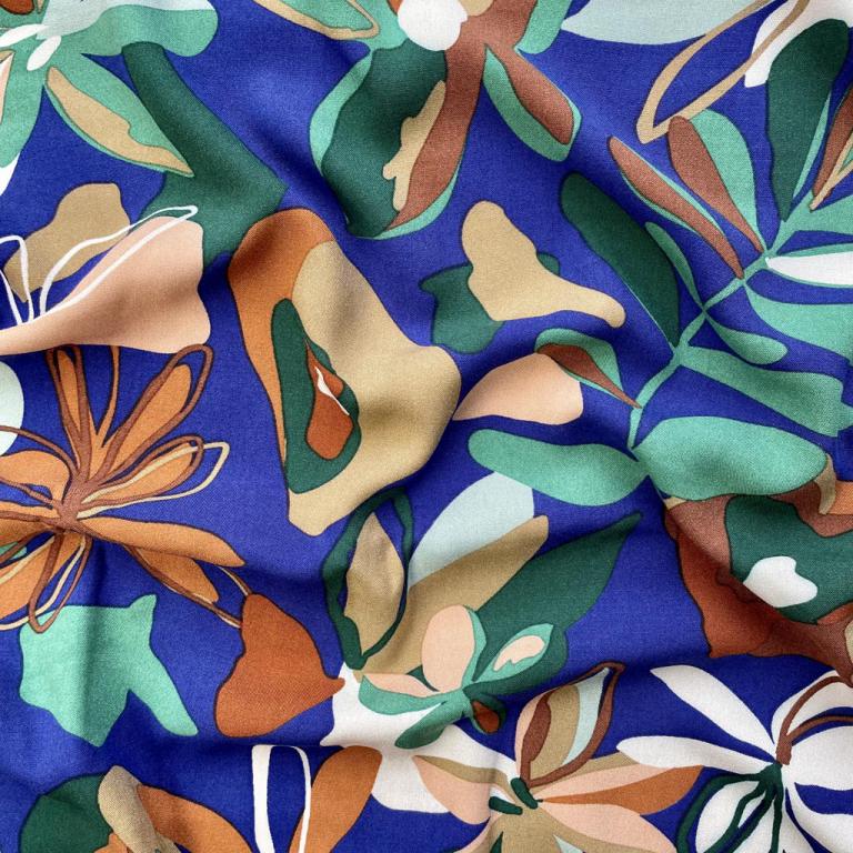 Viscose "Chiara" Bleu