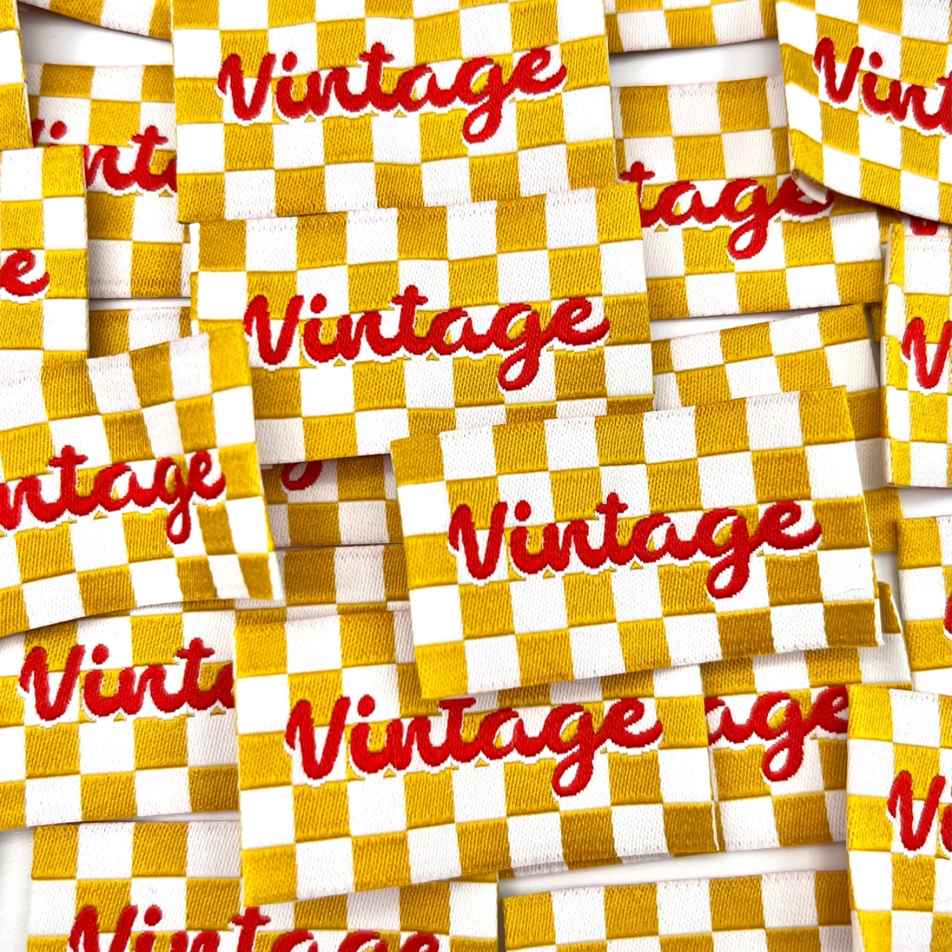 Étiquette Tissée à Coudre "Vintage" 