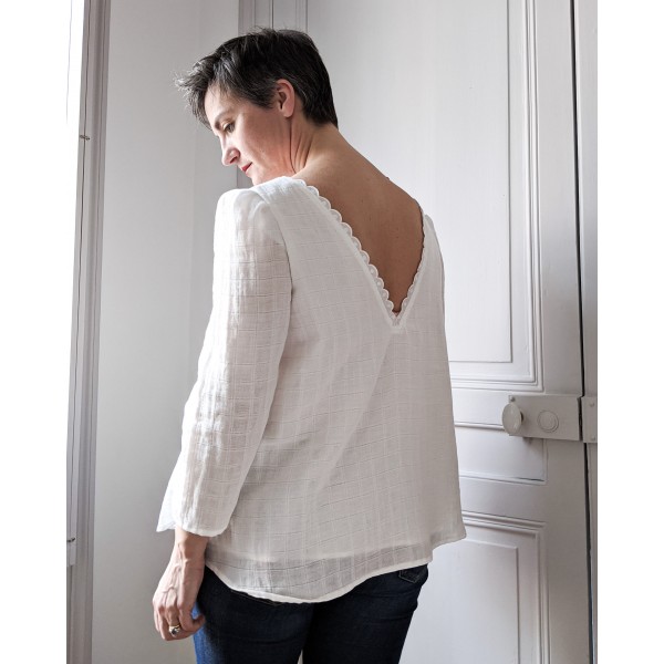 Blouse ou Robe trapèze YZÉ de P&M Pattern du 34 au 52