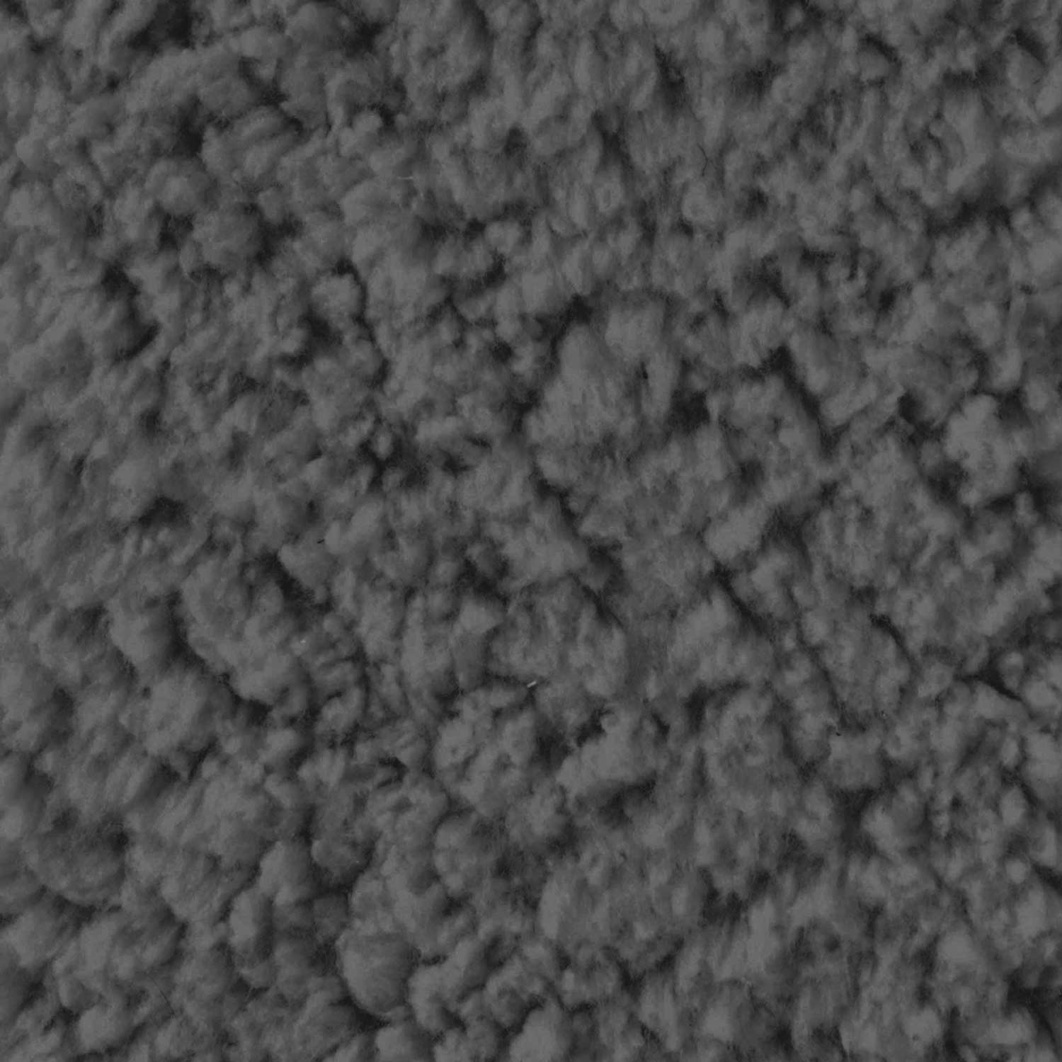 Tissu Sherpa Uni Anthracite