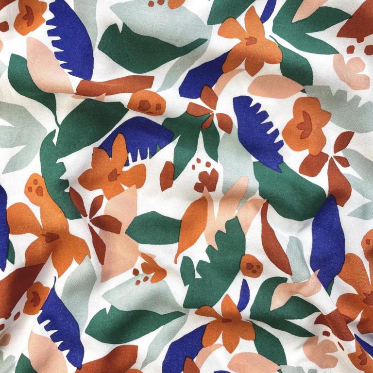 Viscose "Hania" Blanc Cassé