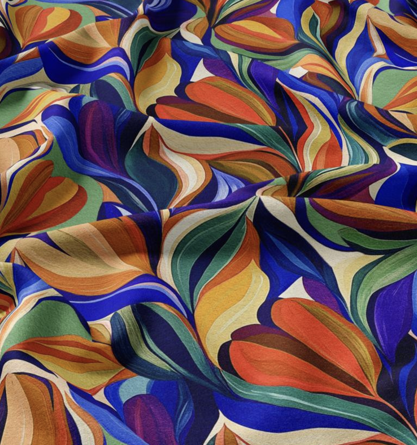 Viscose "Artia" Bleu